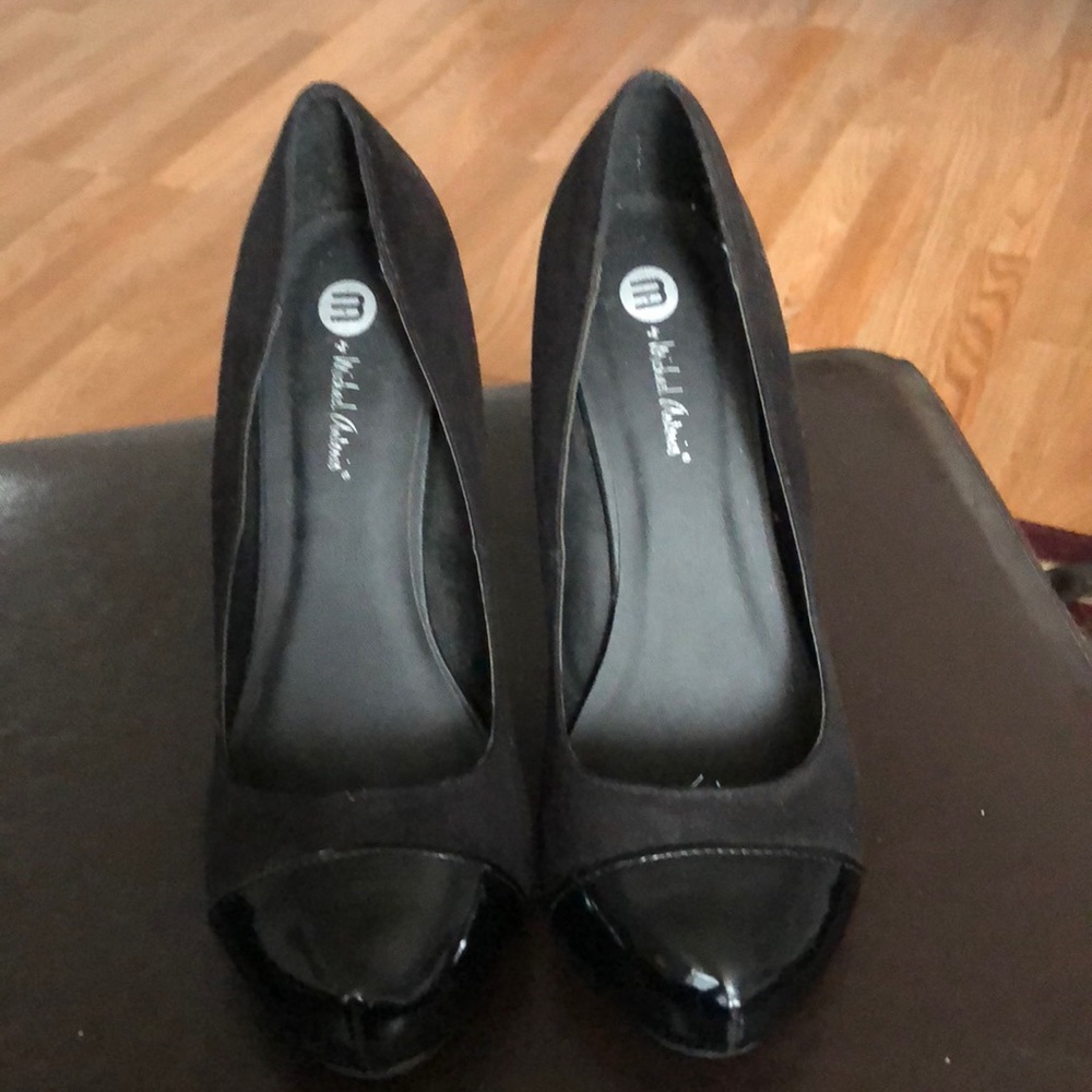 Black heels